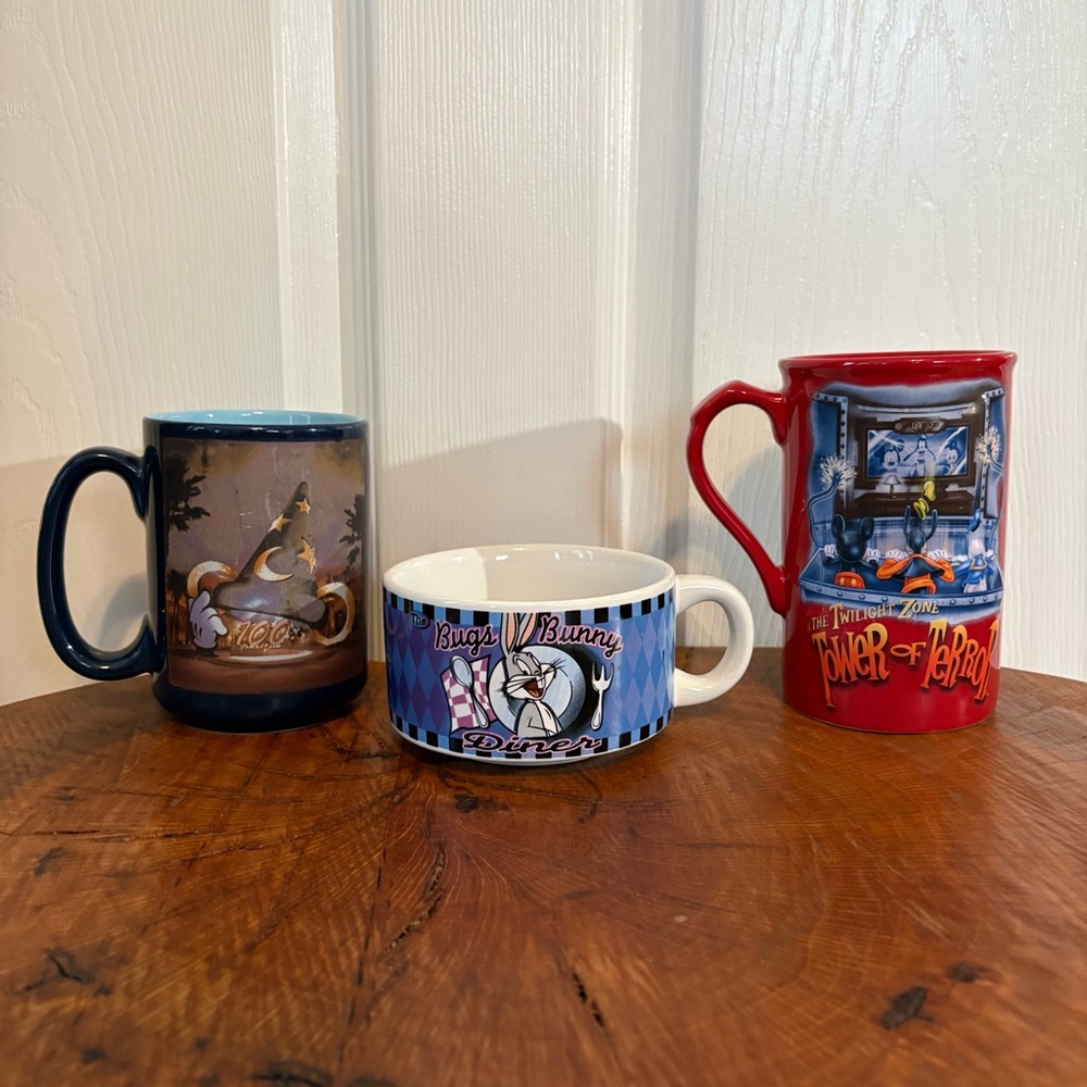 Vintage Disney Mug Lot